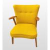 Yellow Boucle Wool Chair